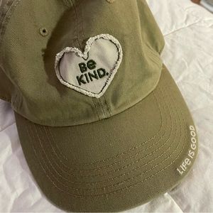 Vintage Olive Green, Be Kind Hat!